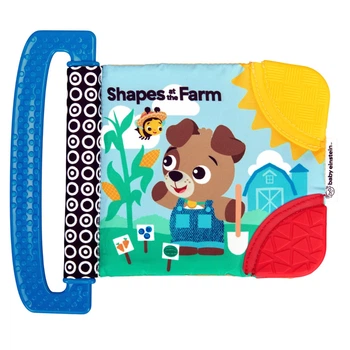 Мягкая развивающая игрушка-книжка Baby Einstein Shapes at the Farm (17614)
