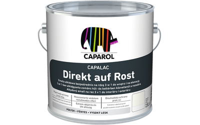 Эмаль алкидная по металлу Capalac Direkt auf Rost RAL7016 (антрацитово-серая) 2.5 л