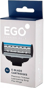 Сменные картриджи для бритвенной системы Ego Shaving Club 2 х Refills