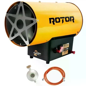 Теплова газова гармата Rotor RH-15M W 15 кВт, швидкий обігрів, газовий обігрівач для квартир та побутових приміщень