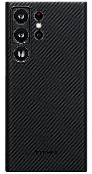 Чохол Pitaka MagEZ MagSafe Case 3 1500D для Samsung Galaxy S23 Ultra (S918) Twill Black/Grey KS2301U