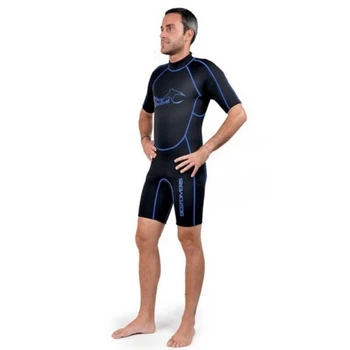 Гидрокостюм Best Divers Shorty Man 2.5 mm Black/Blue XS (1053-AD0980-XS)