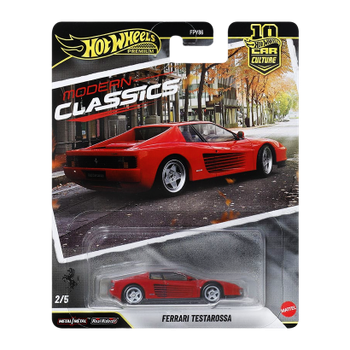 Машинка Premium Hot Wheels Ferrari Testarossa Modern Classics 1:64 JKF00 Red