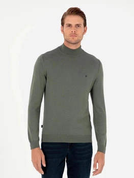 Джемпер чоловічий Pierre Cardin G021SZ0TK-000-2028266(Açık Gri Melanj) L Сірий (8683857742921)