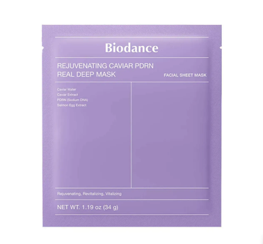 Гидрогелевая маска с икрой и PDRN Biodance Rejuvenating Caviar PDRN Real Deep Mask, 1 шт