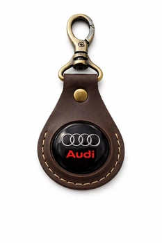 Брелок AUDI Ручная работа натуральная кожа 50мм