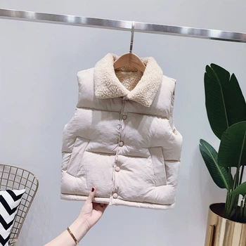 Жилетка детская Autumn Basic Kids (Молочный 110см) 4-5 лет