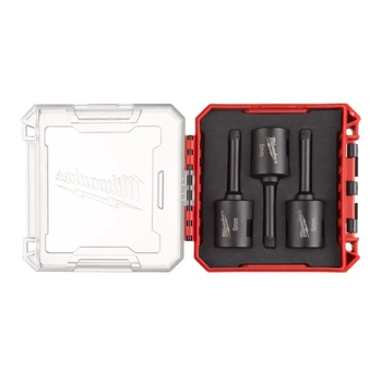 Набор алмазных коронок Diamond Max PACKOUT MILWAUKEE М14, диаметр 6мм (3шт) (сухое сверление) пластиковый кейс