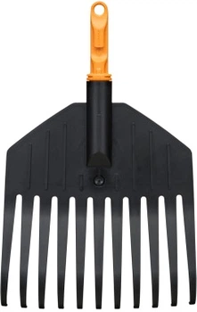 Насадка-грабли Fiskars OneClick для листьев малые (1082704)