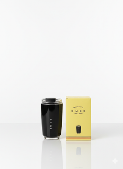 Термочашка Smeg Wall Mug для гарячих та холодних напоїв чорна 300ml