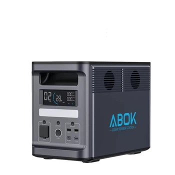 Портативна зарядна станція ABOK 2000W / 1536Wh LiFePO4 / UPS