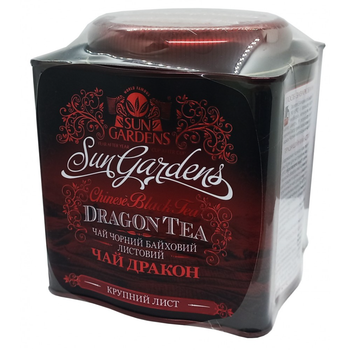 Чай черный Sun Gardens Dragon Tea 200г ж/б