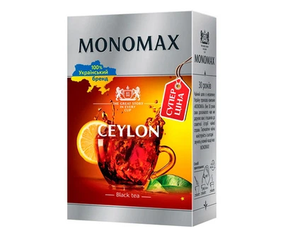 Черный чай Мономах Ceylon 80г