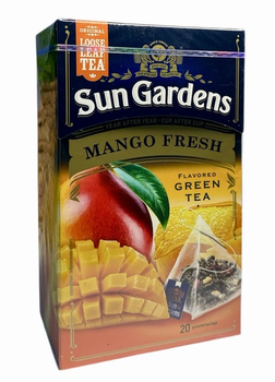 Чай зелений Sun Gardens Mango Fresh 20 пірамідок