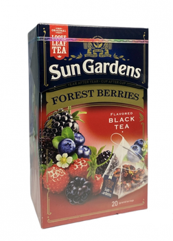 Чорний чай San Gardens Forest Berries 20 пірамідок