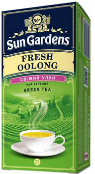 Зеленый чай Sun Gardens Fresh Oolong 25 пакетиков