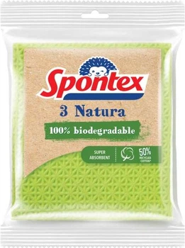 Серветки Spontex Natura вологопоглинальні 3 шт (9001378421580)