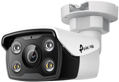 IP-Камера TP-LINK VIGI C350-2.8mm, PoE, 5Мп, 2.8 мм, H.265+, IP67, Bullet, кольорове нічне бачення, зовнішня