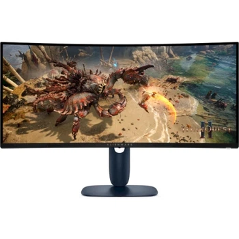Монитор изогнутый 34" Dell AW3425DWM, Black (210-BQWL)