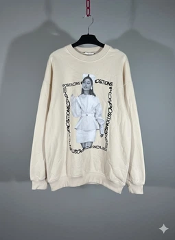 Свитшот на флисе H&M 146 Светло-желтый 0996345