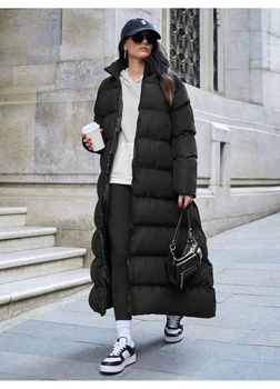 Пальто SHEIN L Черный sz2405292139323039