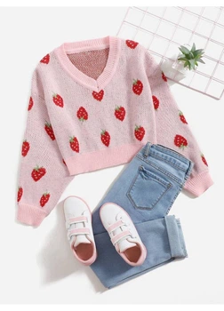 Джемпер SHEIN 152 Розовый sksweater07210518126