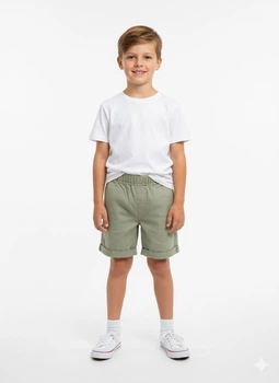 Шорты пижамные H&M 92 Зеленый 1232745_свет.зел