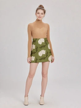 Юбка H&M 38 Хаки 31-0558