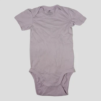 Боди футболка H&M 86 Светло-фиолетовый 1159381_свет.фи