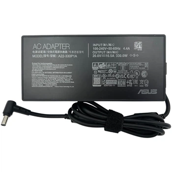 Блок живлення для Asus TUF Gaming A17 FA706QM FA706IU FA706QR FA706IH FA707XI FA707NV FA707NU FA707NUR FA707NVR FA707RM FA707RR FA707RW FA707XU FA707XV TUF706IU TUF706QE 20V 16.5A 330W 6.0*3.7 pin Slim Original PRC
