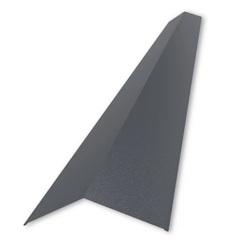 Конек треугольный 146×146 RAL 7024 графитовыйовый мат