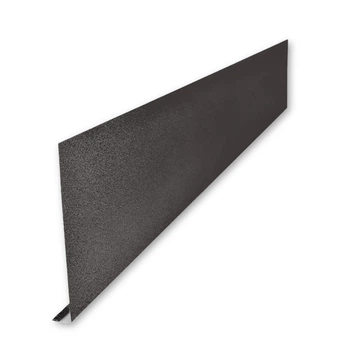 Планка лобовая 168×30 RAL 8019 серо-коричневый мат
