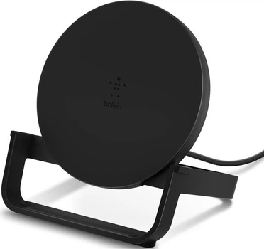Бездротовий зарядний пристрій Belkin Wireless Charging Stand 10W Black (WIB001ttBK)