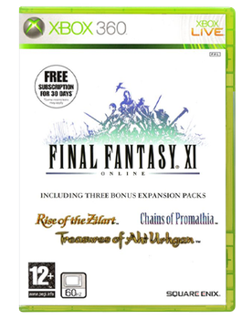 Игра Microsoft Xbox 360 Final Fantasy XI Online Английская Версия Б/У