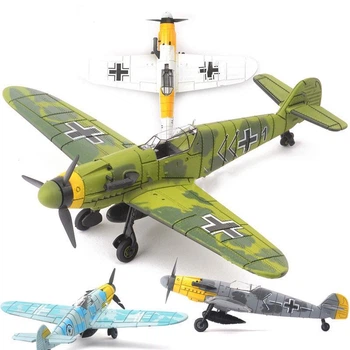 Модель самолета BF-109 German fighter 20*18CM (зеленый)