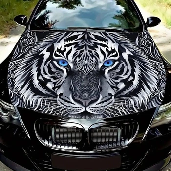 Наклейка на капот ARB 3D TUNING STUDIO Тигр малюнок 1500х1200х0.150мм