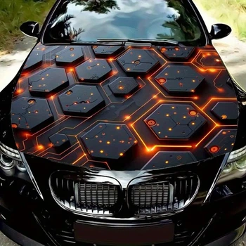Наклейка на капот ARB 3D TUNING STUDIO Соти ЧП 1500х1180х0.15мм