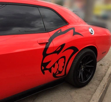 Наклейка на авто ARB 3D TUNING STUDIO Dodge Challenger SRT Hellcat 880х800х0.070мм