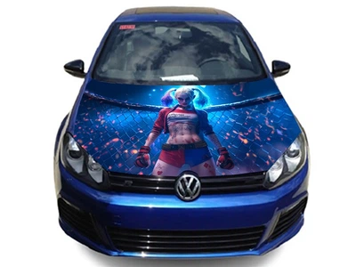 Наклейка на капот ARB 3D TUNING STUDIO Харлей квин бокс 1500х1200х0.15мм