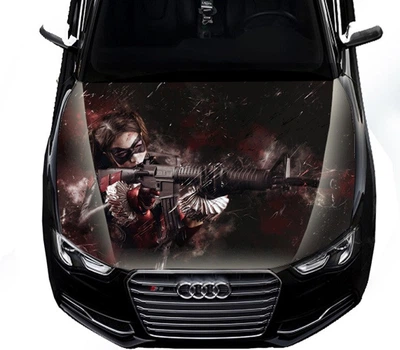 Наклейка на капот ARB 3D TUNING STUDIO Харли Квинн автомат 1500х1200х0.080мм