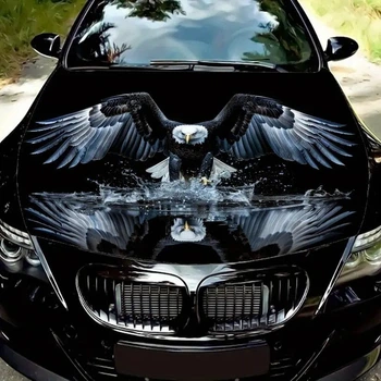 Наклейка на капот авто ARB 3D TUNING STUDIO Орел вода 1500х1200х0.150мм