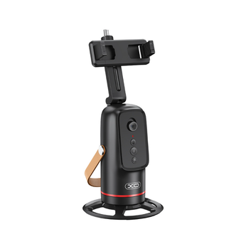 Смарт-штатив XO SS20 с автоматическим отслеживанием лица, вращение 360°, держатель для телефона 60–100 мм