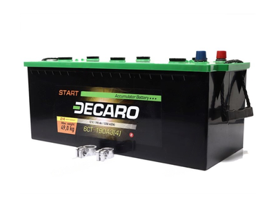 Акумулятор 190Ah-12v DECARO START (513x223x217), R, EN1250