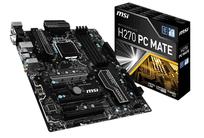 Материнська плата MSI H270 PC Mate LGA 1151v1 (H270 PC MATE) Б/В