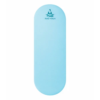 Килимок для йоги Rao Vimal Oval Sky Blue 185x68x0.4 см Блакитний (23389)