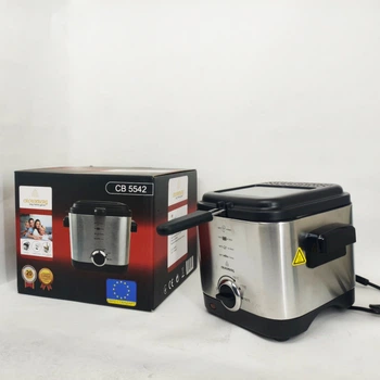 Фритюрница для дома на 1,5 л Crownberg CB-5542 1200Вт