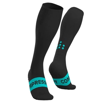 Гольфи спортивні для бігу Compressport Full Socks Race Oxygen Black M (100045750)