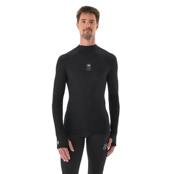 Кофта Compressport 3D Thermo 110g LS Top Black XS/S (100081338)