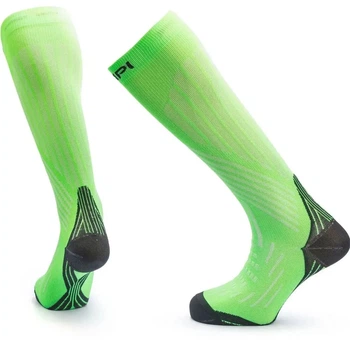 Носки спортивные высокие Accapi Compression Performance Green fluo M (100078170)