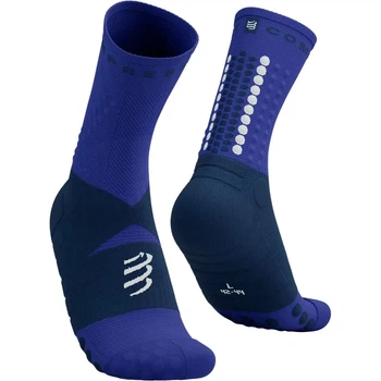 Бігові шкарпетки для марафону на довгі дистанції Compressport Ultra Trail Socks V2.0 Dazz blue/blues S (100075561)